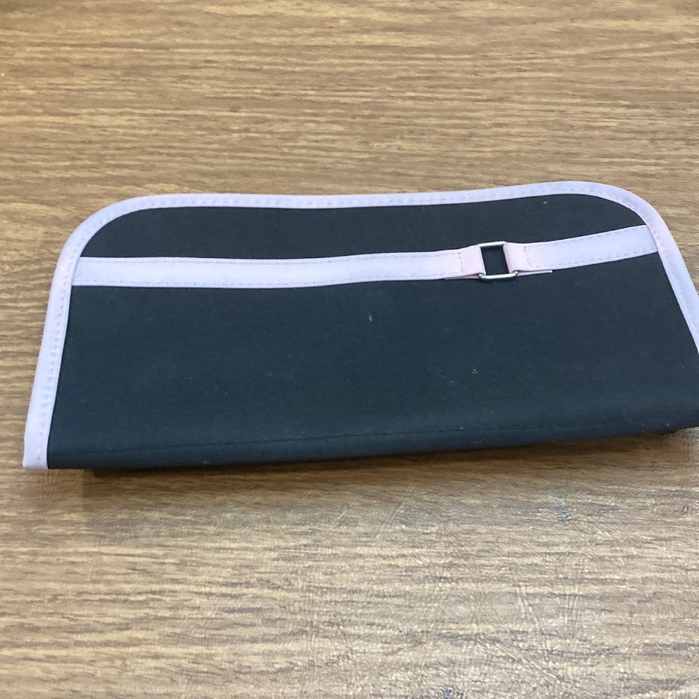 NWOT Lancôme flat cosmetic bag